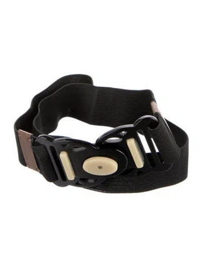 Pre-owned Marni Waist Belt In Black