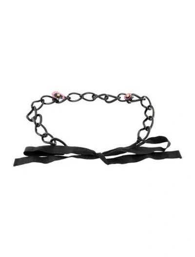 Pre-owned Marni Waist Belt In Black