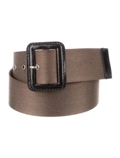Pre-owned Marni Waist Belt In Green