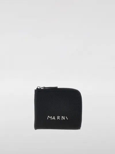 Marni Wallet  Men Color Black In 黑色