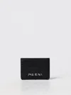 Marni Textured Wallet With Subtle Branding In Black
