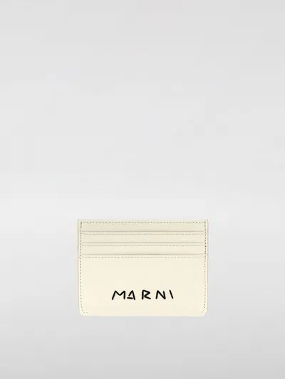 Marni Wallet  Men Color White In White