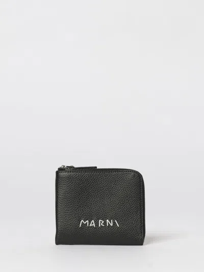 Marni Wallet Men  In White