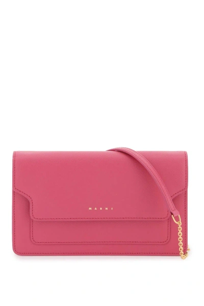 Marni Wallet Trunk Bag In Rosa