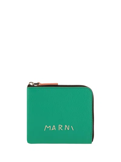 Marni Wallet In Green