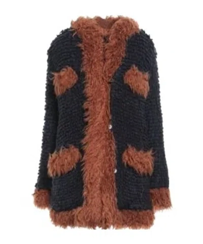 Marni Warm Coat In Multi