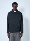 Marni Cropped Men's Jacket Large Pockets In Black