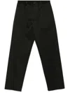Marni Water-repellent Taffeta Trousers In Black