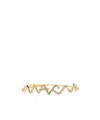 Marni Wave Pattern Bracelet In Yellow