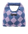 Marni Weave A Handbag In Blue
