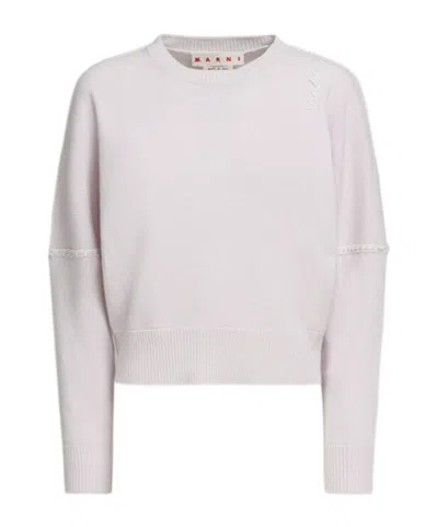 MARNI MARNI MARNI SYMBOL CREW NECK JUMPER