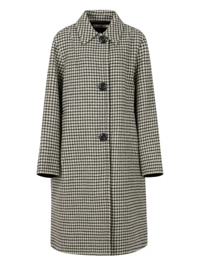 Marni チェック コート In Gray