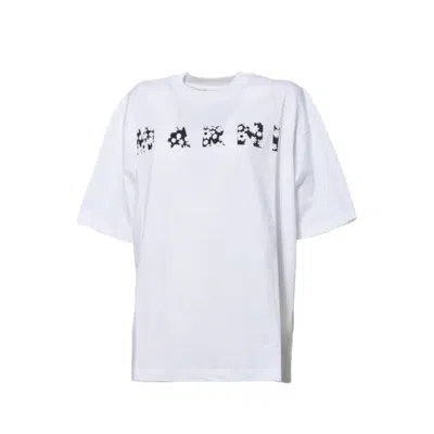 MARNI WHITE COTTON BOXY T-SHIRT