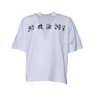 Marni White Cotton Over T-shirt