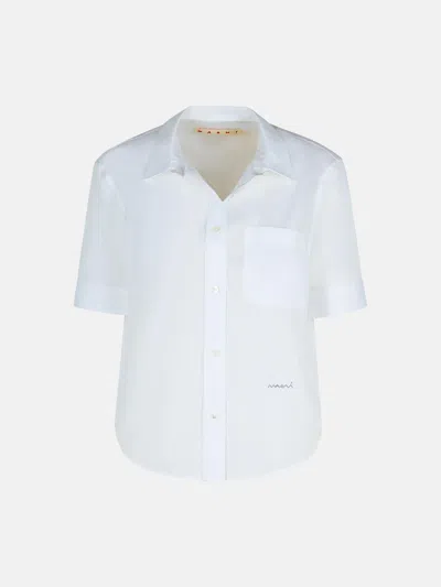 Marni White Cotton Shirt