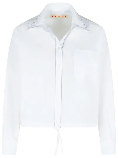 Marni White Cotton Shirt
