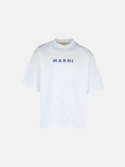 Marni White Cotton T-shirt