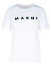 Marni Classic Short-sleeve T-shirt With Scribbled Logo