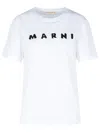 Marni Classic Short-sleeve T-shirt With Scribbled Logo