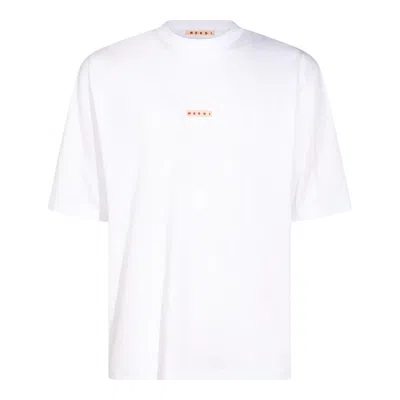 Marni White Cotton T-shirt
