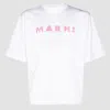 Marni Crew Neck Short Sleeves In White