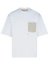 Marni White Cotton T-shirt In White