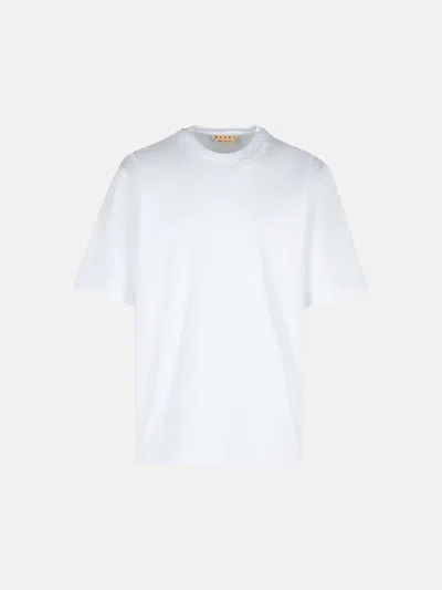 Marni White Cotton T-shirt