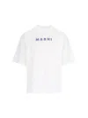 Marni Wordmark Tee In Lily White