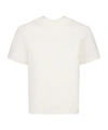 Marni White Cotton-viscose Back-to-front Shirt Top With Dotty Check In Natural White
