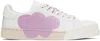 Marni Graphic-print Low Top Sneakers In Zo579 Pink/red/bluet