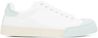 MARNI WHITE DADA BUMPER SNEAKERS