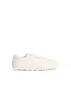 Marni White Leather Sneakers In White