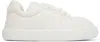 Marni Leather Sneakers In 00w01 Lily White