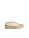 Marni White Leather Pablo Sneakers In White