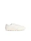Marni White Leather Sneakers In White
