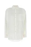 Marni Camicia In Lino Bianco Donna In White