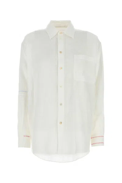 MARNI WHITE LINEN SHIRT