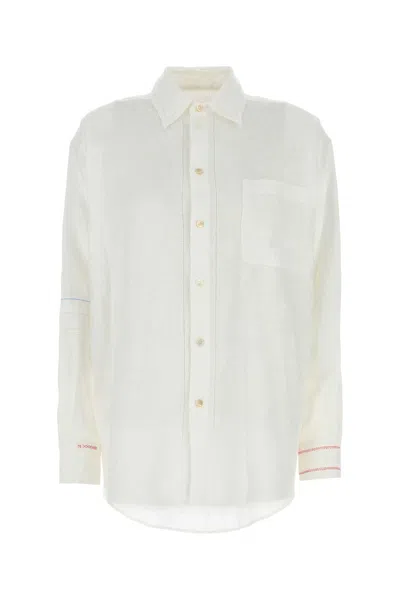 MARNI WHITE LINEN SHIRT