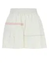 Marni Women's Linen Shorts In White