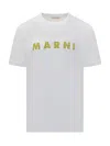 Marni Logo-print T-shirt In White