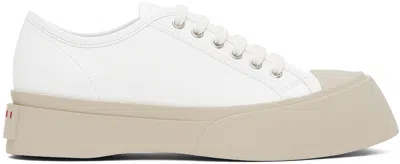 MARNI WHITE PABLO SNEAKERS