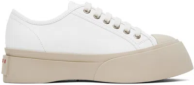 MARNI WHITE PABLO SNEAKERS