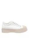 Marni Color-block Low-top Sneakers In White