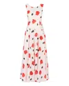 Marni Midikleid Mit Rosen-print