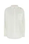 Marni Camicia In Lino Bianco Donna