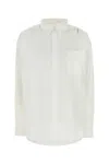 Marni Camicia In Lino Bianco Donna In Lilywhite