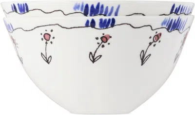 Marni White Serax Edition M Bowl Set