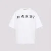 Marni Women's Boxy Flower Logo T-shirt In White