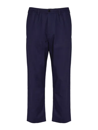 MARNI WIDE COTTON TROUSERS