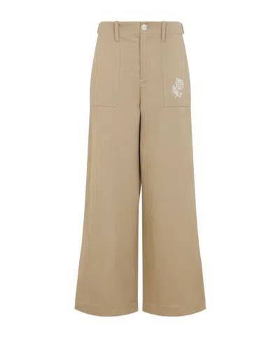MARNI MARNI WIDE-LEG CARGO TROUSERS